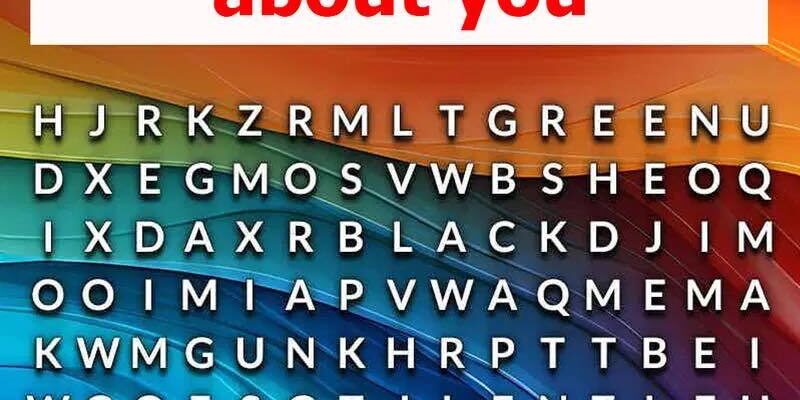 First color you see can say a lot about you