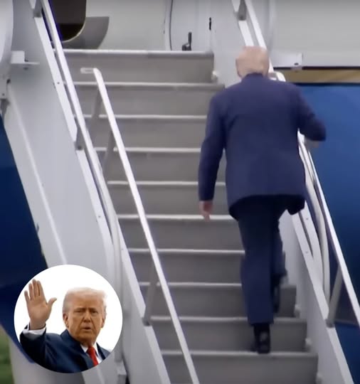 Footage of Trump Boarding Air Force One Spreads Online