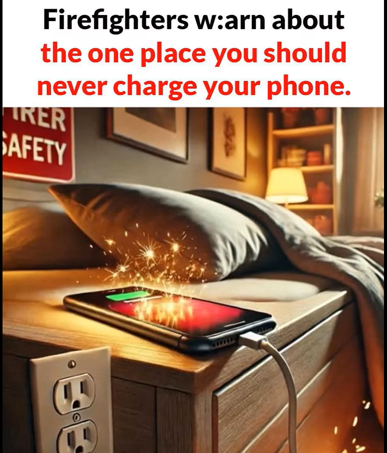 Never use phones while charging and…
