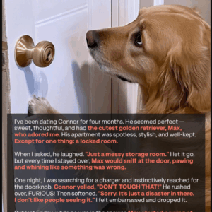 When My Boyfriend’s Locked Room Was More Than Just Storage — His Dog Helped Me Uncover the Truth