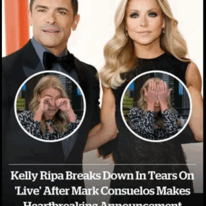 Kelly Ripa bursts into tears on ‘Live’ when Mark Consuelos shares heartbreaking news Kelly Ripa bursts into tears on ‘Live’ when Mark Consuelos shares heartbreaking news