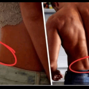 If you have these two holes in your back