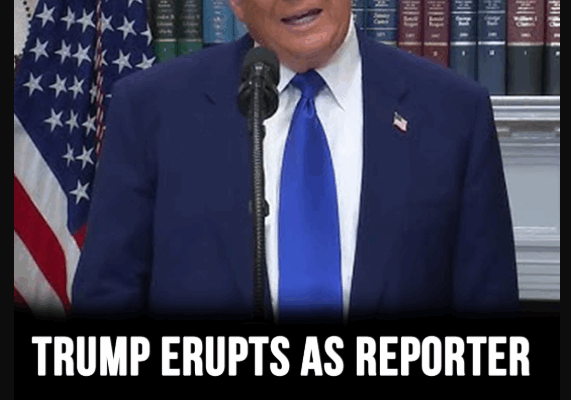 Trump erupts after reporter mocks him with Wall Street nickname