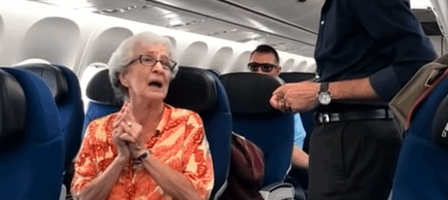 “Old Woman Shamed in Business Class—But the Pilot’s Words Silenced Everyone