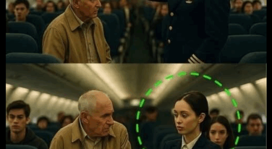An elderly veteran was quietly asked to give up his seat on a flight — just to make room for a family
