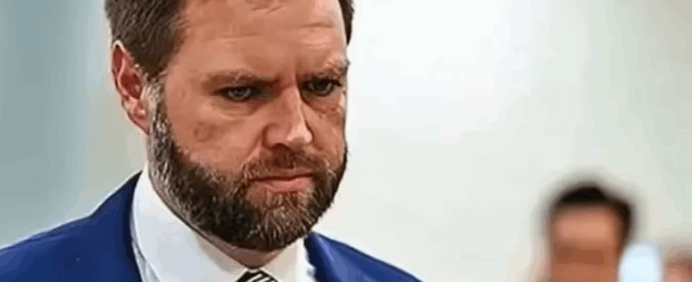 JD Vance with tears in their eyes make the sad announcement