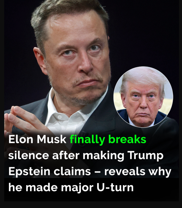 Elon Musk breaks silence after Trump Epstein claim