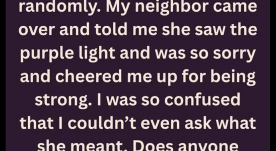 The True Meaning Behind Purple Porch Lights