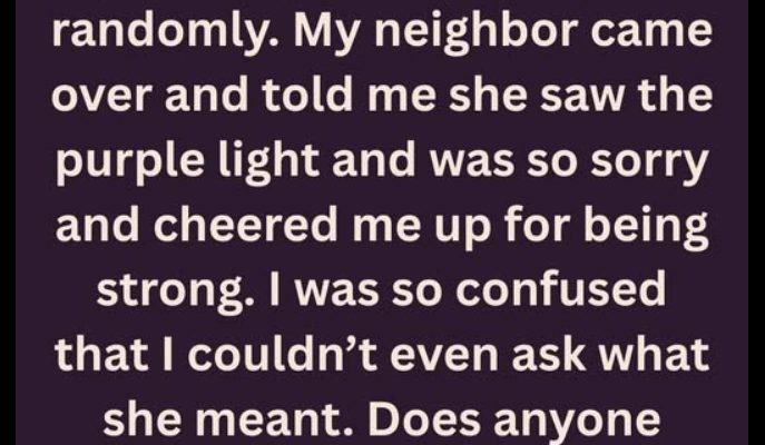 The True Meaning Behind Purple Porch Lights