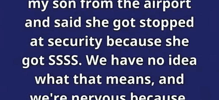 What ‘SSSS’ on Your Boarding Pass Really Means
