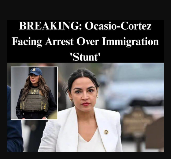 Ocasio-Cortez Threatened With Arrest Over Immigration ‘Stunt’