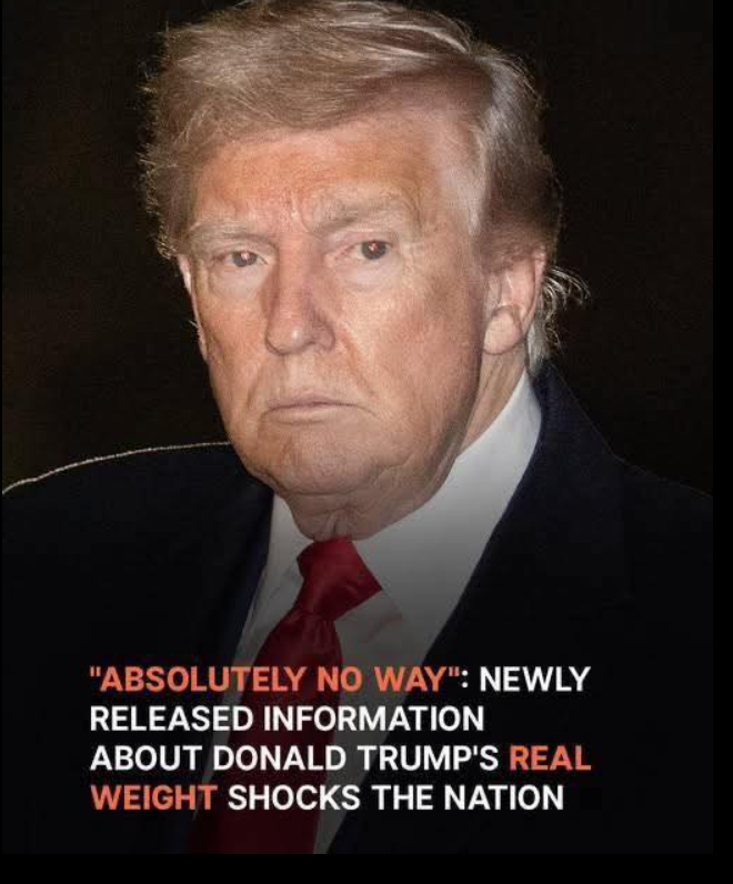 FORMER President Donald Trump released a brief health report from his doctor!