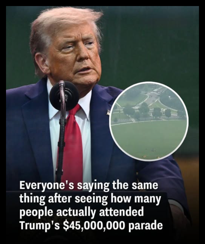 Trump’s  Million Parade Draws Unexpected Crowd Size