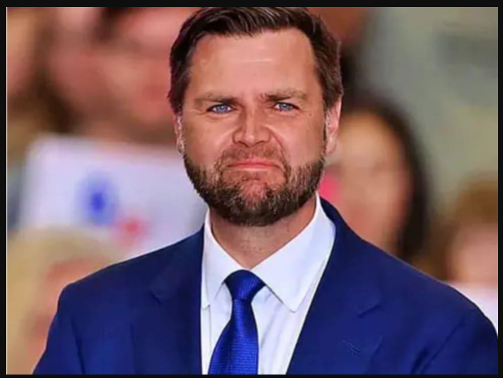 JD Vance with tears in their eyes make the sad news