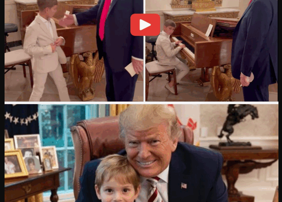 Ivanka Trump Shares Sweet Video of Son Theo Playing Piano for Grandfather President Trump at the White House