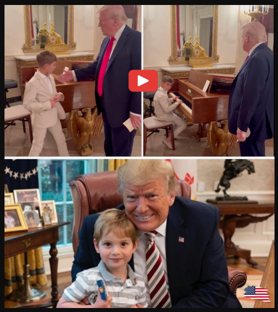 Ivanka Trump Shares Sweet Video of Son Theo Playing Piano for Grandfather President Trump at the White House