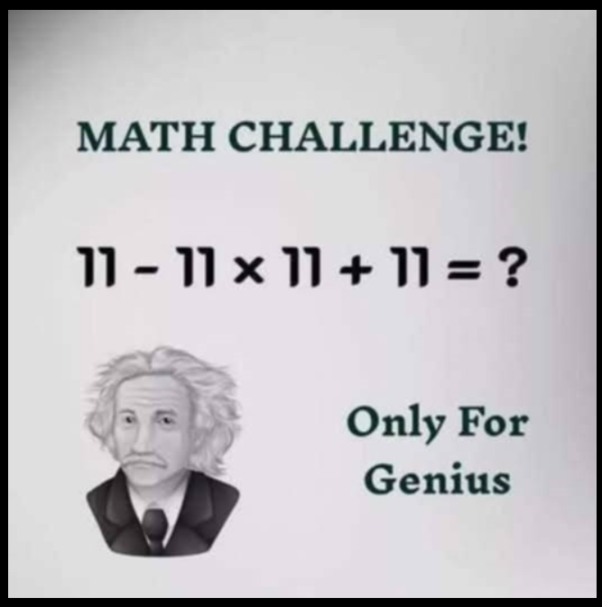 Try solving it without a calculator—use your mind