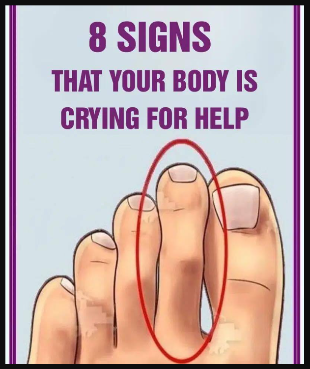 8 signs that your body is crying for help