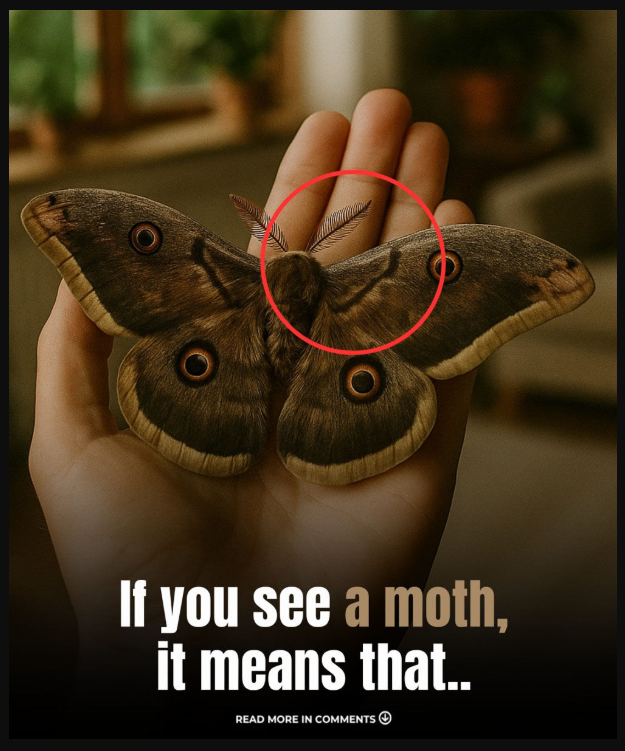 Seeing a moth: what does it mean?