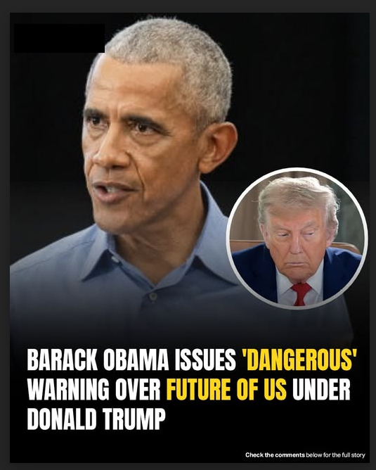 Former President Obama Sounds Alarm On US Future If Trump Returns