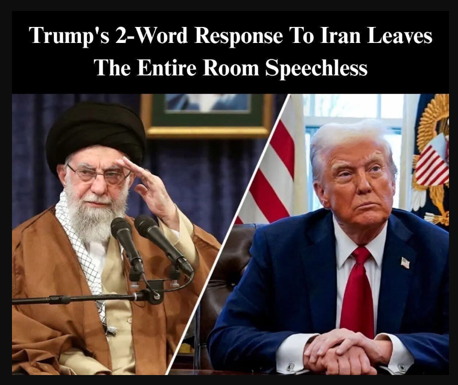 Trump Has Ominous Response For Iranian Leader Who Refuses Surrender