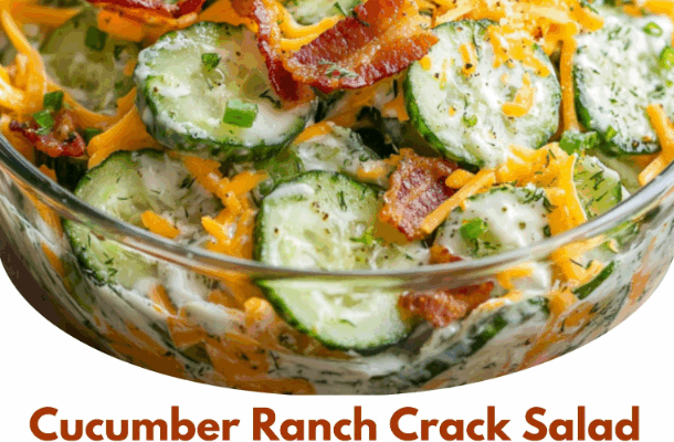 Cucumber Ranch Crack Salad