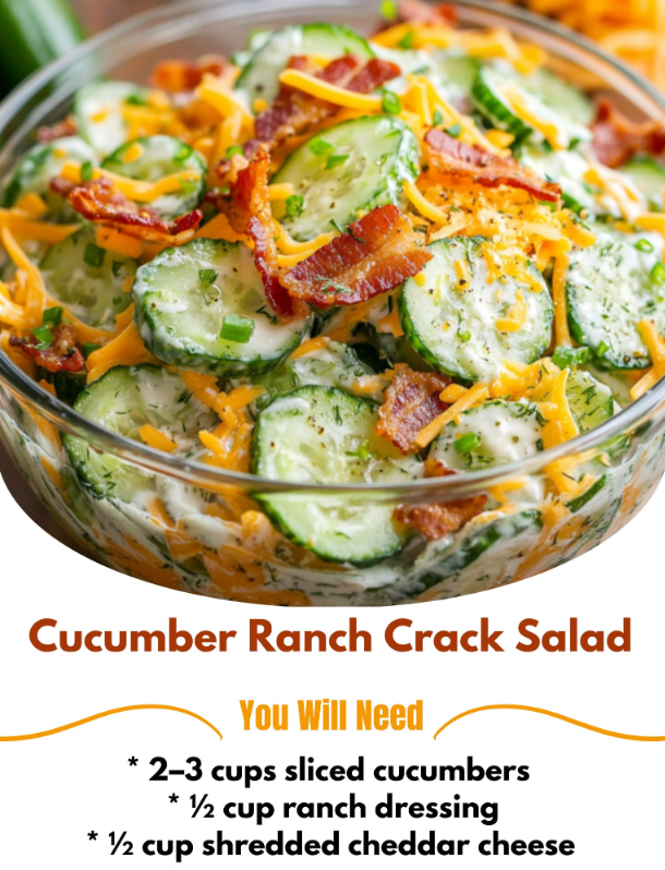 Cucumber Ranch Crack Salad