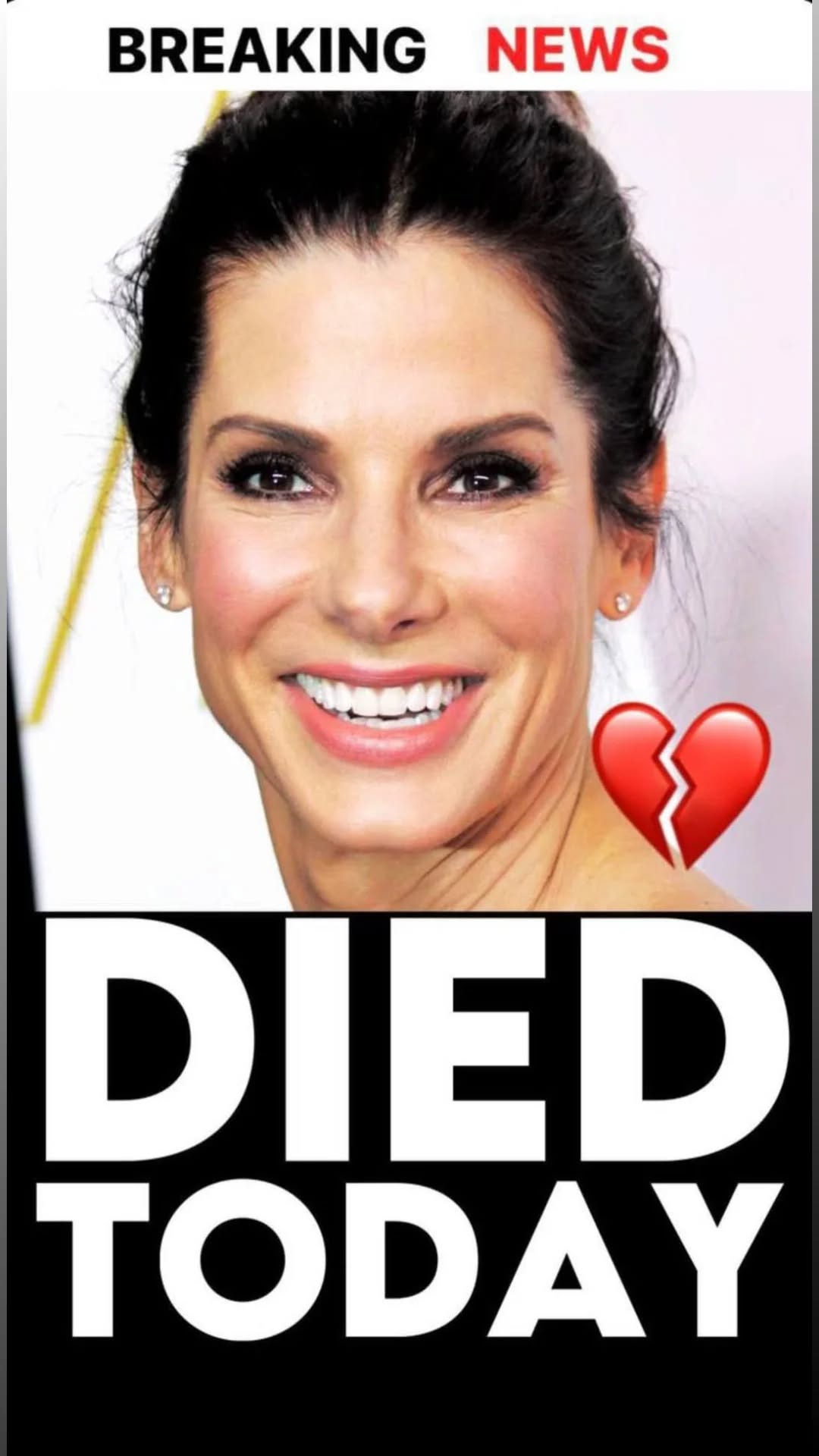 SAD – PRAY FOR SANDRA BULLOCK