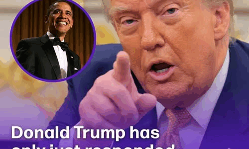 Donald Trump has only just responded to Barack Obama ‘mocking him’ in 2011