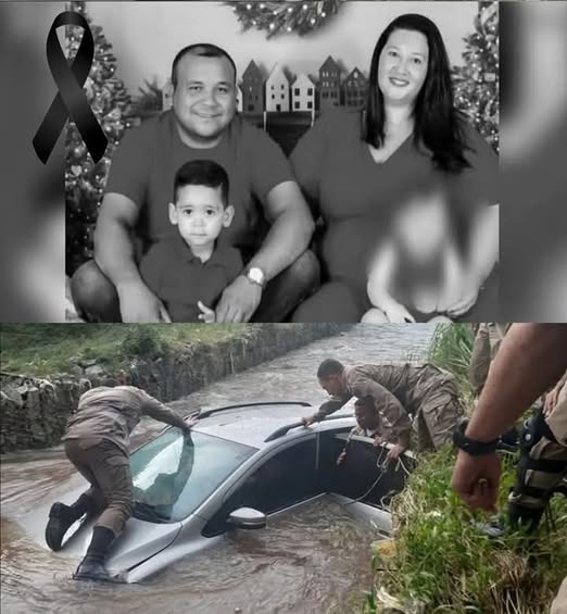 Uncategorized Father, mother and son are found dead in a car in a river
