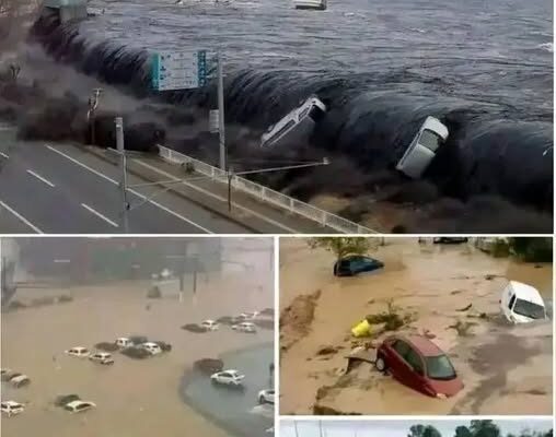 Reports here, unbelievable earthquake with large magnitude tsunami