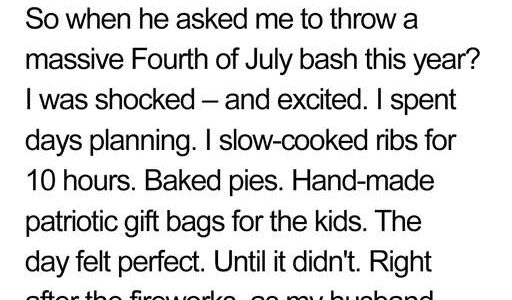 He Hosted the Perfect Party – Then Turned It into a Public Divorce Announcement