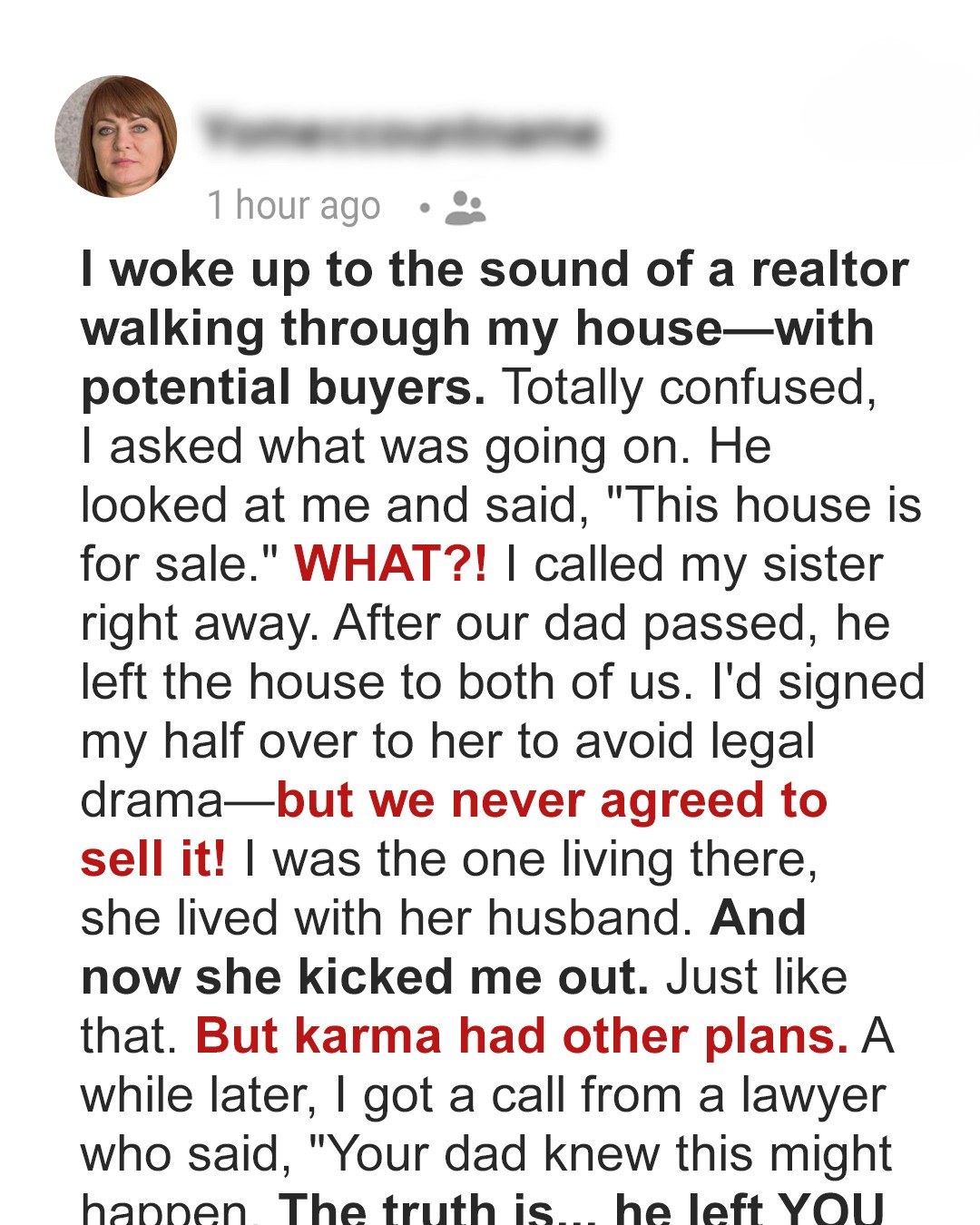 I Woke Up to a Realtor Showing My House to Buyers