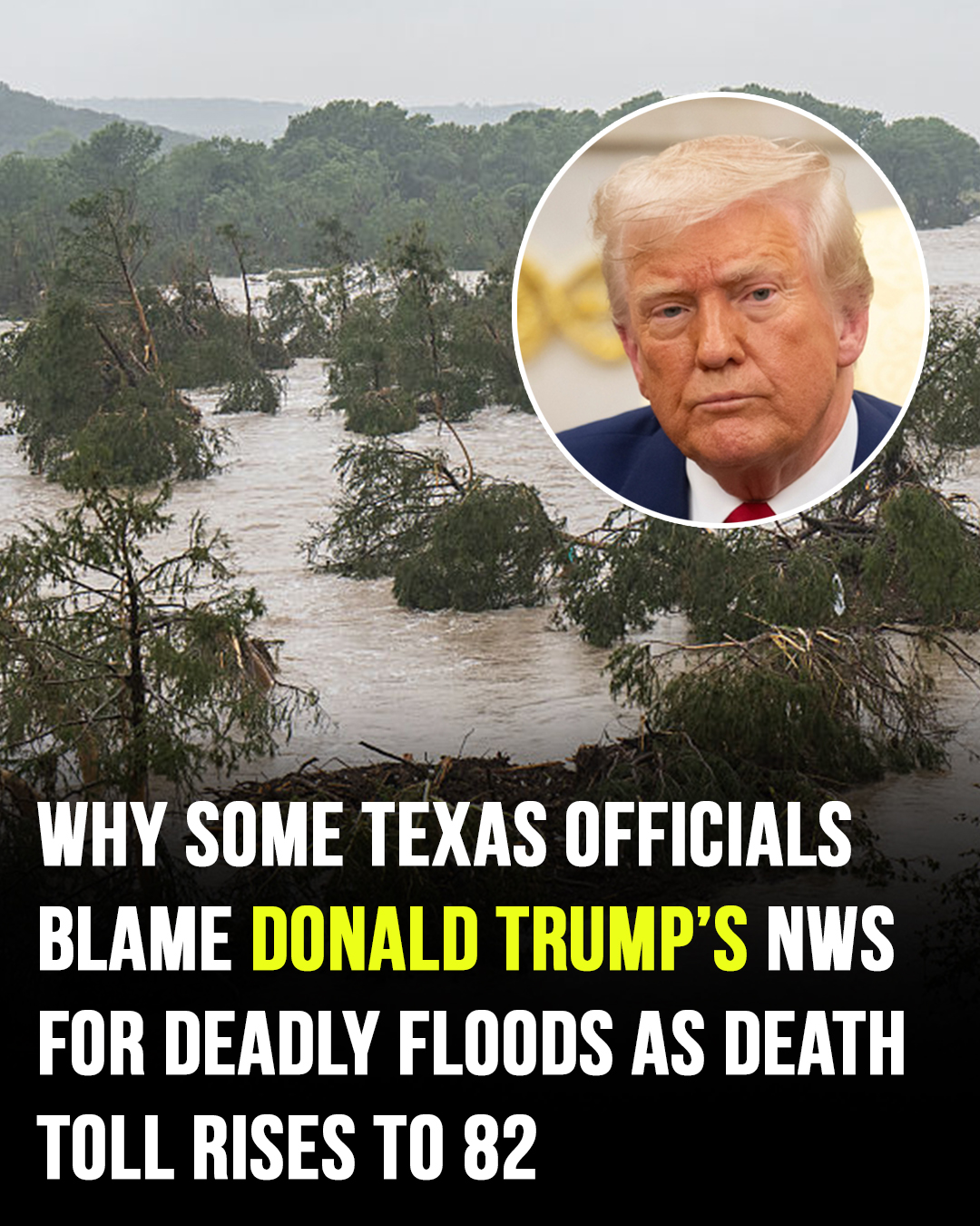 As Texas flood deaths climb to 82