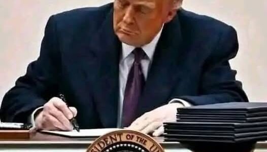 Trump Signs C0ntr0versial Order Addressing