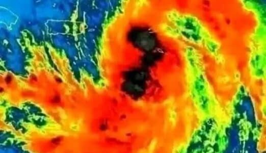 Large HURRICANE CATEGORY forming