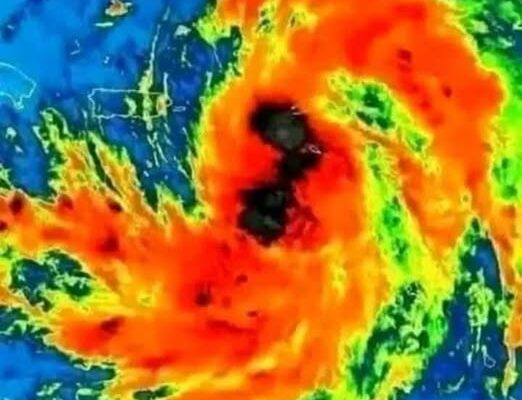 Large HURRICANE CATEGORY forming