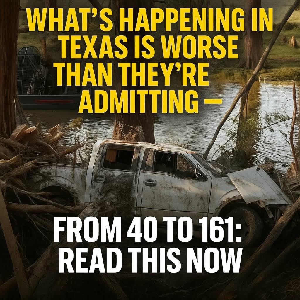BREAKING: Texas Flood Crisis Just Took a Darker Turn…