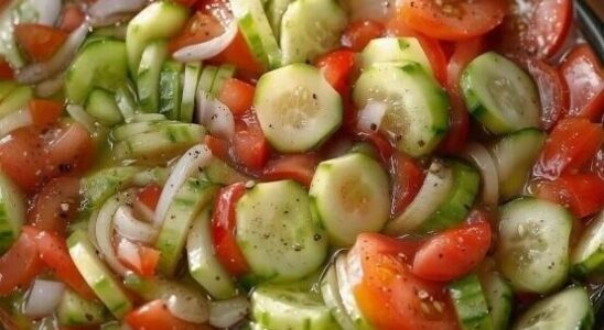 Fresh, Tangy & Addictive Salad, Full Recipe