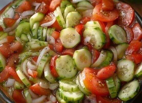 Fresh, Tangy & Addictive Salad, Full Recipe