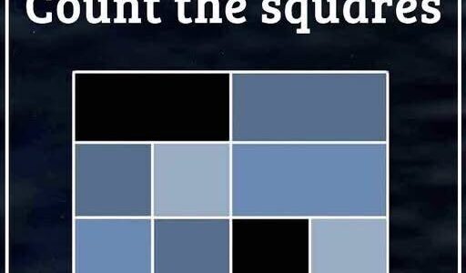 How Many Squares Can You Spot?