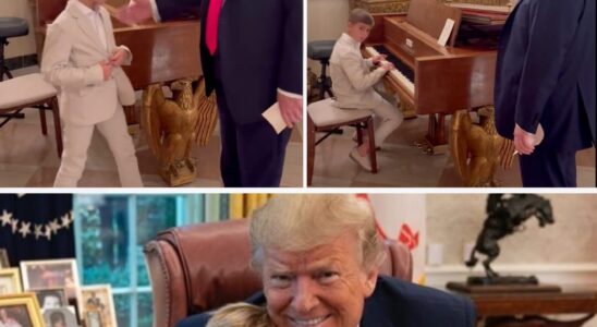 Ivanka Trump Posts Adorable Video of Her Son Theo Playing Piano for Grandfather President Trump at the White House