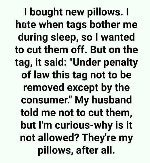 Is It Really Illegal to Cut Off That Pillow Tag? Here’s the Truth Behind the Label