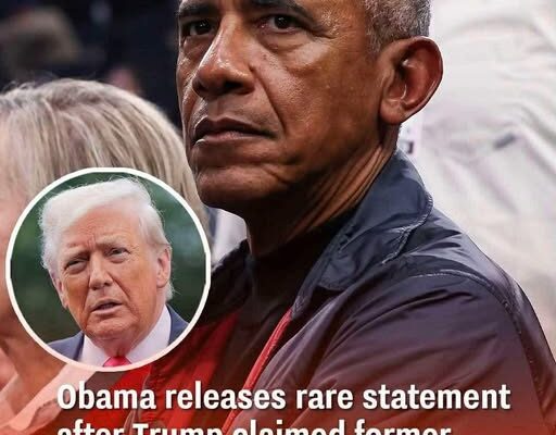 Obama breaks silence with rare statement after Trump levels ‘treason’ accusations