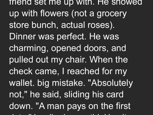 He Insisted on Paying the Bill — I Should’ve Seen the Red Flag