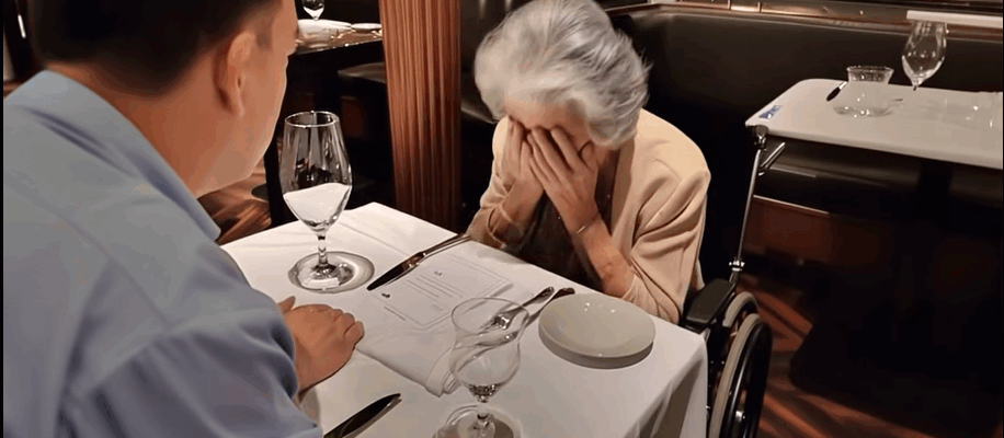 He Yelled at His Disabled Mom in Public — A Stranger’s Response Left Everyone Silent