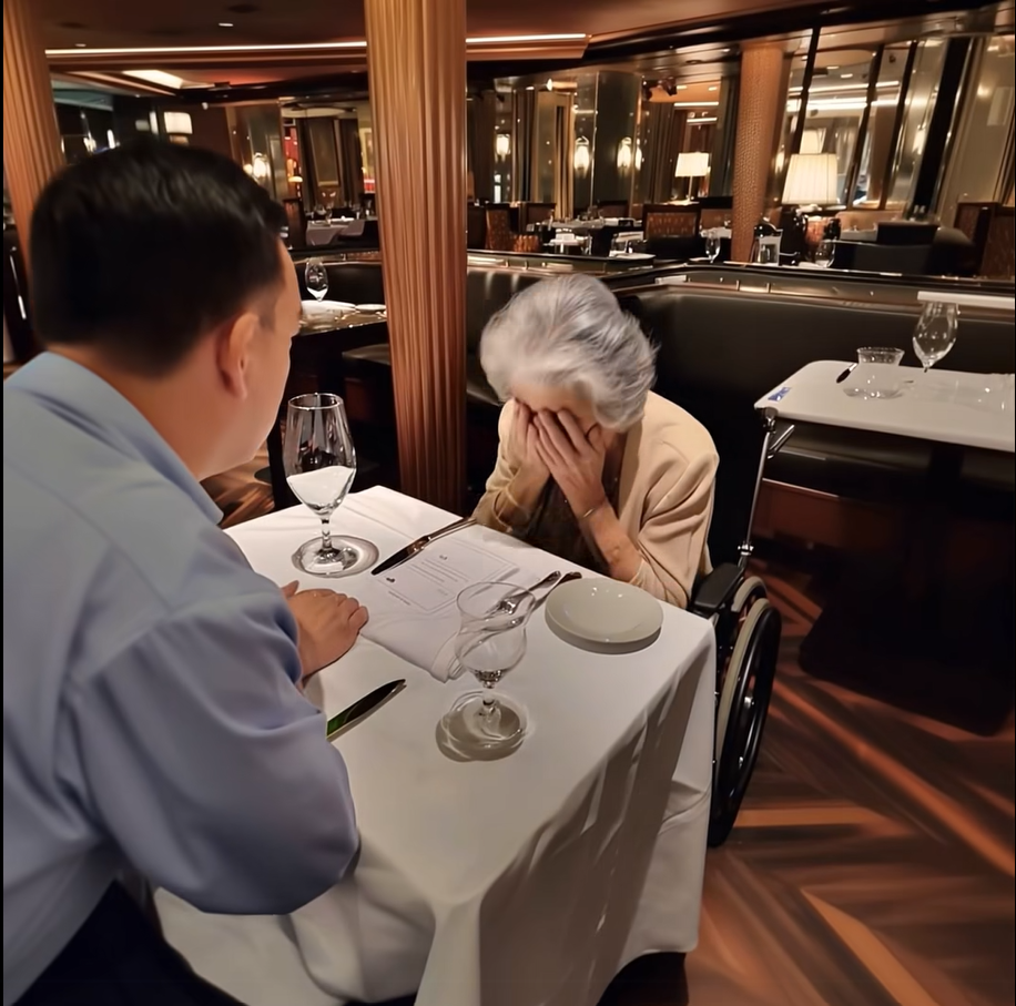 He Yelled at His Disabled Mom in Public — A Stranger’s Response Left Everyone Silent