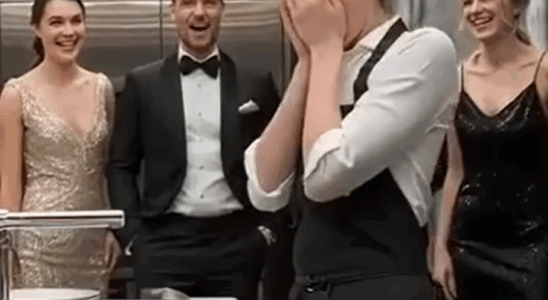 The waitstaff forced her to wash dishes—then realized she was the host’s wife