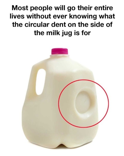 What the Circular Dent Is For: A Small Feature with Big Benefits