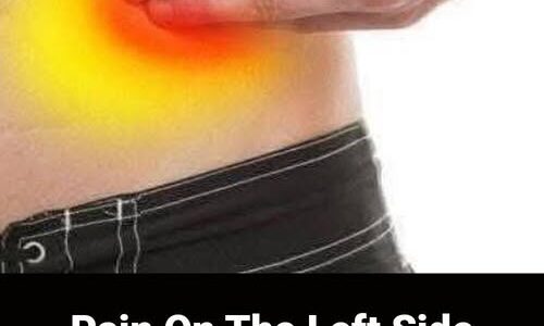 Pain On The Left Side Of The Body: See What it could mean!